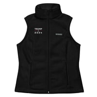 Image 1 of Trump 2024, Embroidered Women’s Columbia Fleece Vest
