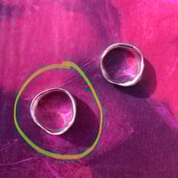 Image 5 of wide textured ring no.2