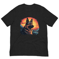 Image 5 of German Shepherd T-Shirt - Sunset