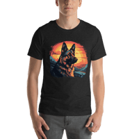 Image 4 of German Shepherd T-Shirt - Sunset