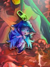 Saya No Uta: 3” Glitter Epoxy Charm