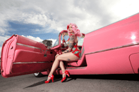 Image of Pink Cadillac - Signed print