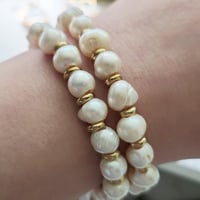Image 1 of Pearl Stretch Bracelets