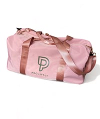 “On The Go”  Pink Duffel Bag