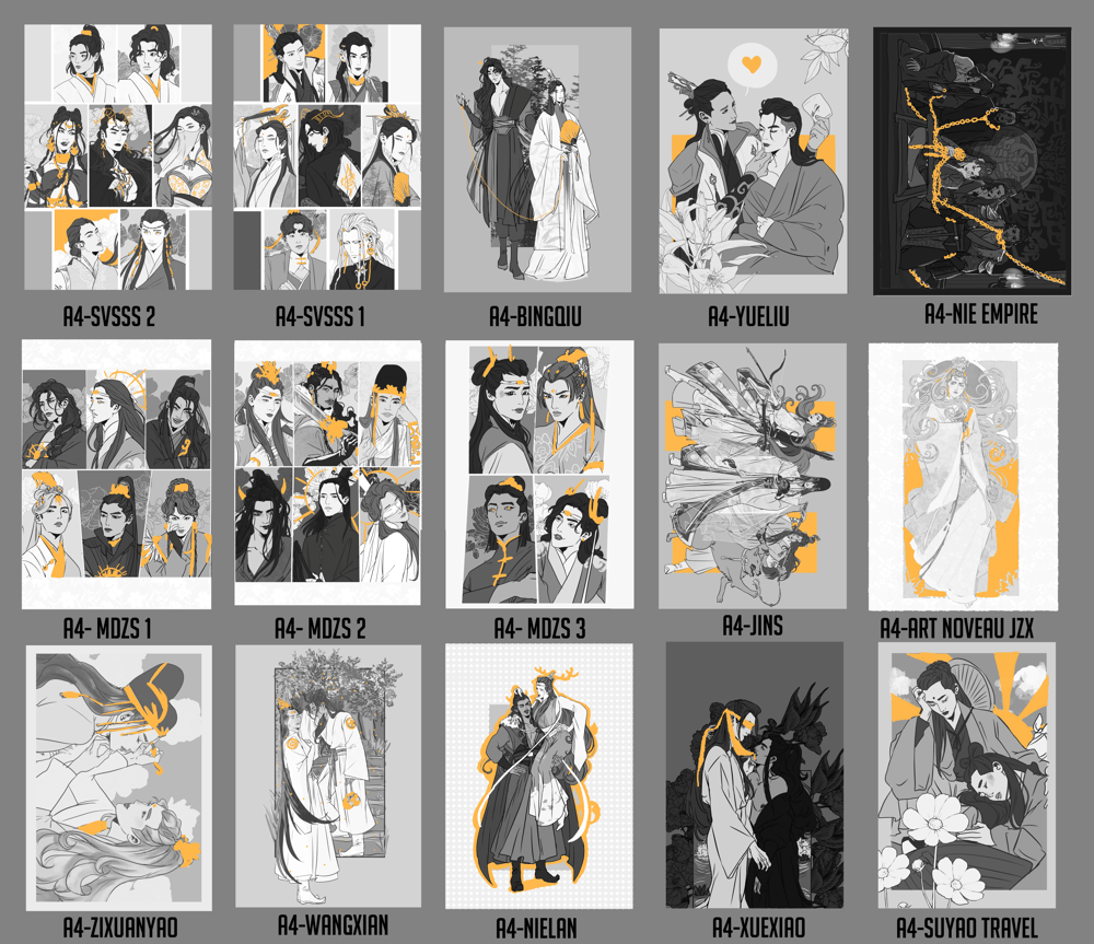 PRE-ORDER MXTX artprints