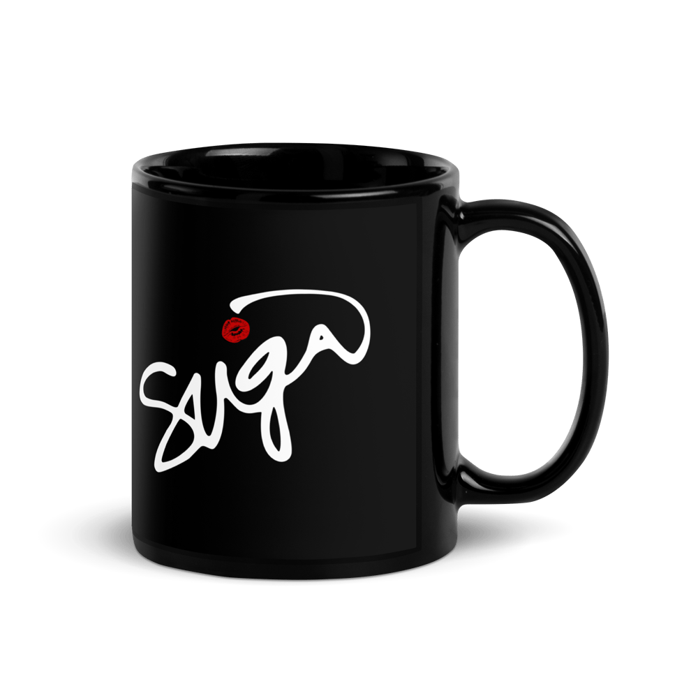 MB SUGA Script Mug Black