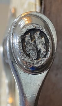 Image 1 of Inter-War/WW2 (Nazi Germany) Third Reich SS NCO Sword w/Scabbard - Original Issue