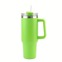 Image 2 of 40 oz Tumbler w/ Lid and Straw
