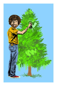 Image 1 of Bob Ross Postcard