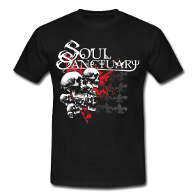 Image of Soul Sanctuary Tee - Evil Skulls