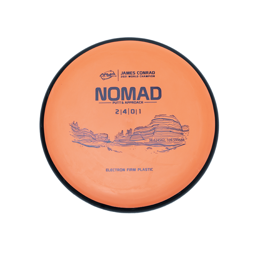 MVP Nomad Electron Firm peach Bill's Flying Discs