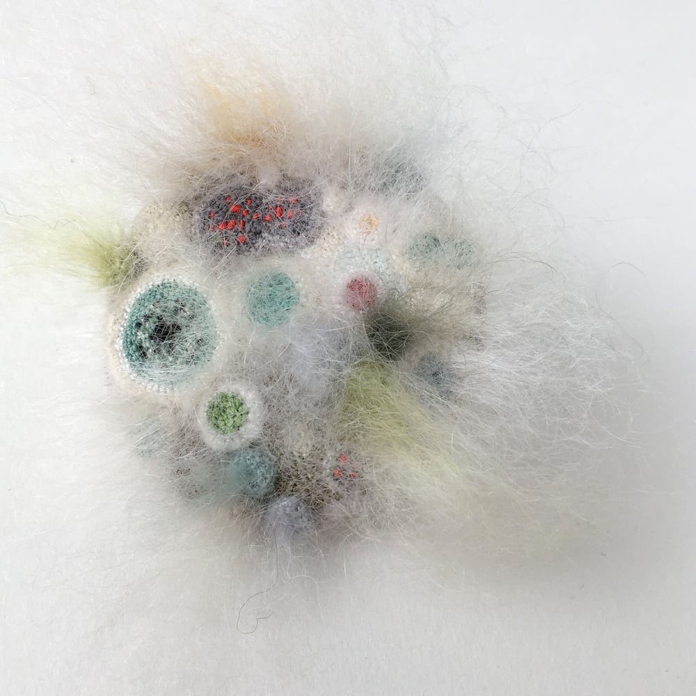 Image of Pale mouldy madness brooch
