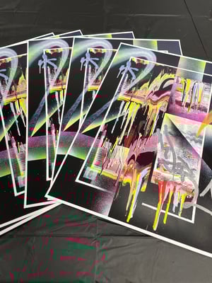 Image of “FLOOD THE BLOCK” 11 x 17 in. print
