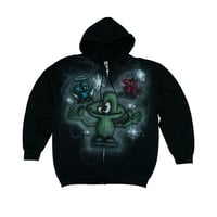 Image 1 of 1/1 Ribbit Sidekick Hoodie