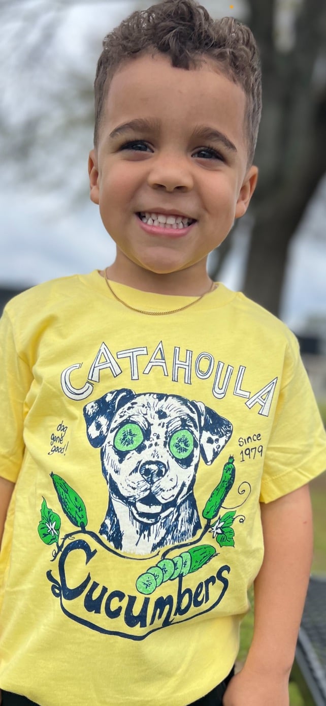 Image of Youth Catahoula Cucumber Tee