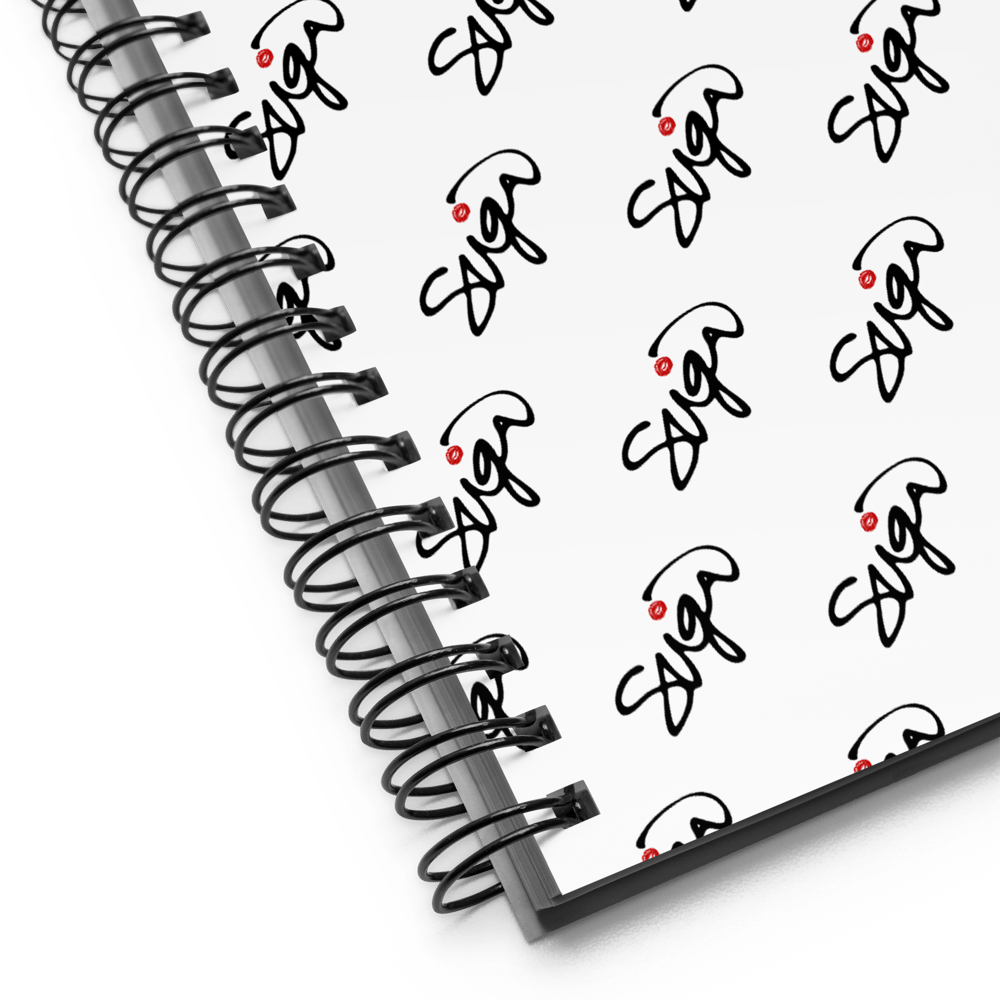 SUGA Script Spiral Notebook
