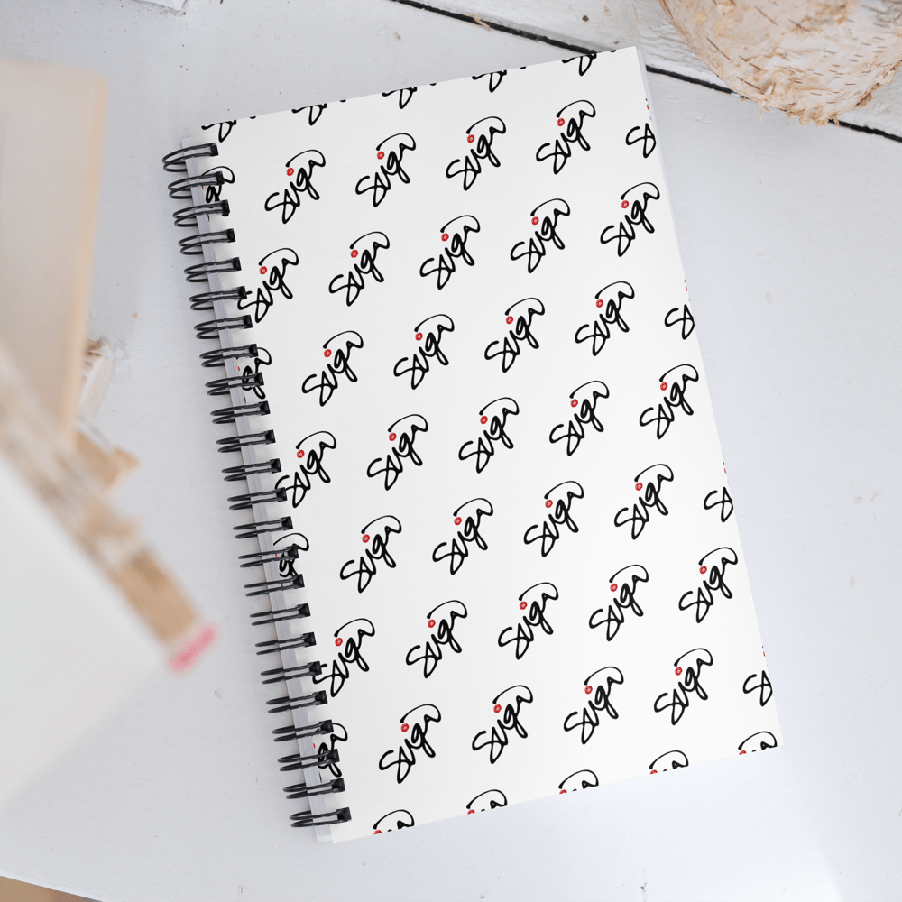 SUGA Script Spiral Notebook