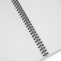 Image 3 of SUGA Script Spiral Notebook