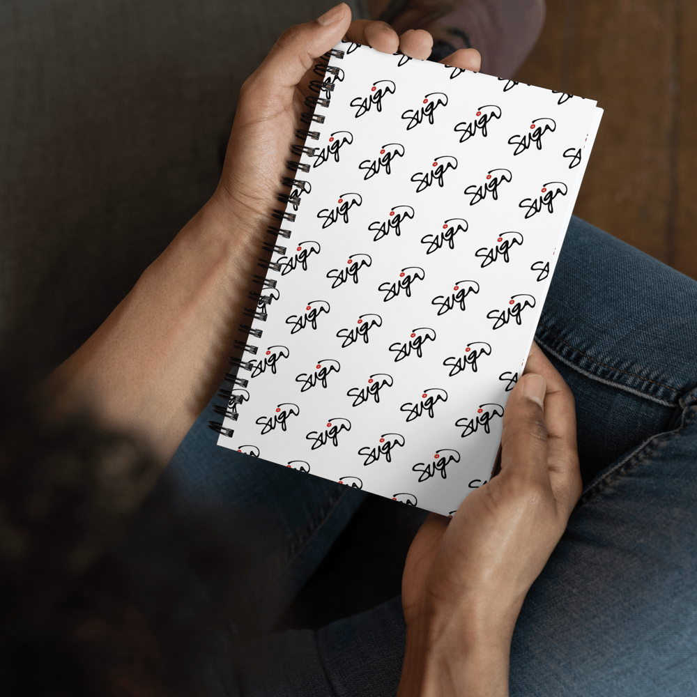 SUGA Script Spiral Notebook