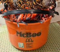 Image 2 of Vintage McBoo Bucket Halloween Decoration