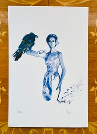 Image 1 of Hitchcock Blondes: Tippi Hedren in THE BIRDS - Blue