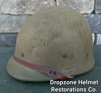 Image 4 of WWII Replica Hawley M-1 Helmet Liner. Rayon Webbing & rayon sweatband. 