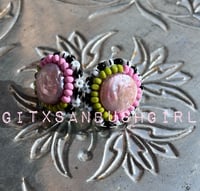 Image 2 of Pink pearl studs