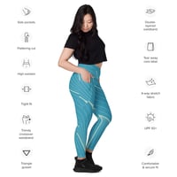 Image 1 of Pretty & Strong Crossover Leggings With Pockets