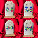 Image 1 of Autism Awareness Earrings