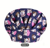 Image 3 of Animal Cartoon Print Nurse Cap