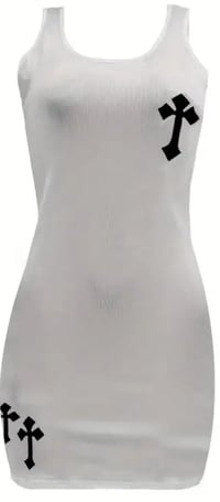 Image 4 of Mini tank bodycon dress 