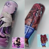 Anime Fairy or It Girl Bunnie 20 oz. Shinny Tumbler 