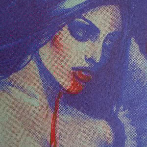 "Losing my head over you" Risograph Print 