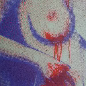 "Losing my head over you" Risograph Print 