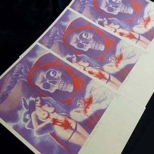 "Losing my head over you" Risograph Print 