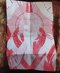 Image 3 of Talvish Foldable Fan-Zine