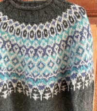 Image 2 of Matoaka - Icelandic wool sweater - Rough sea - Ready to ship