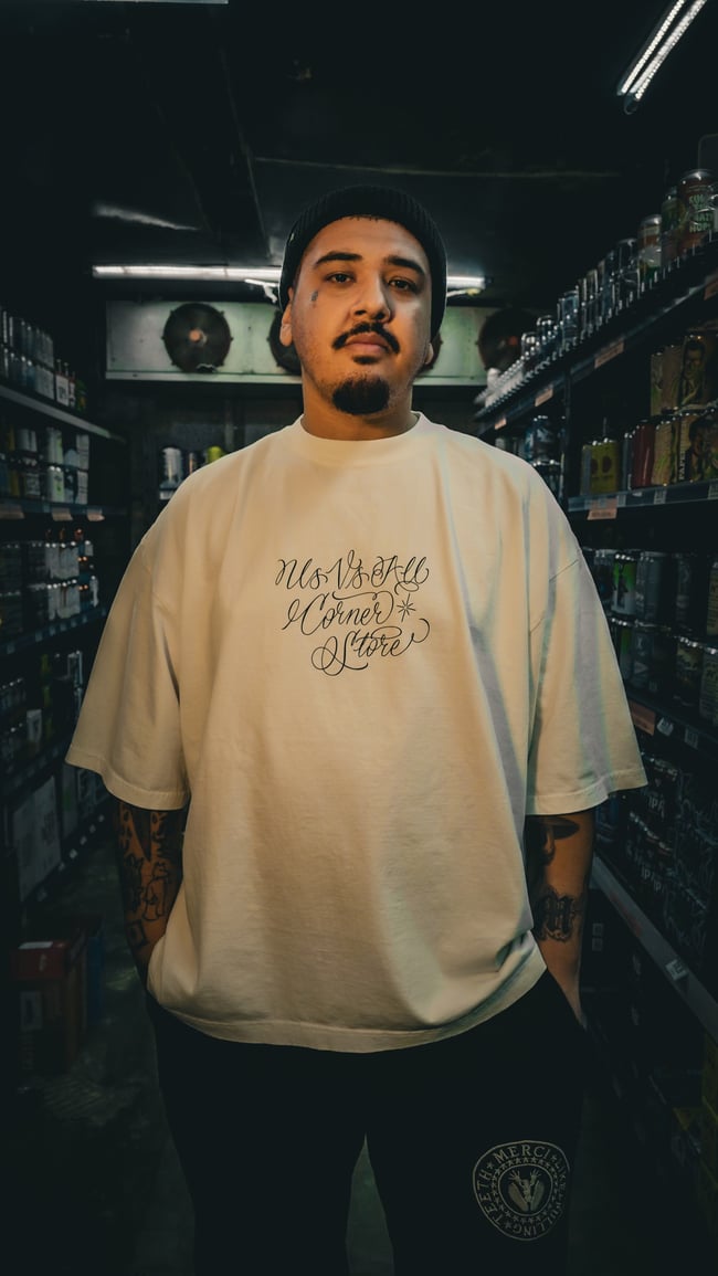 (WHITE) CORNER STORE T-SHIRT
