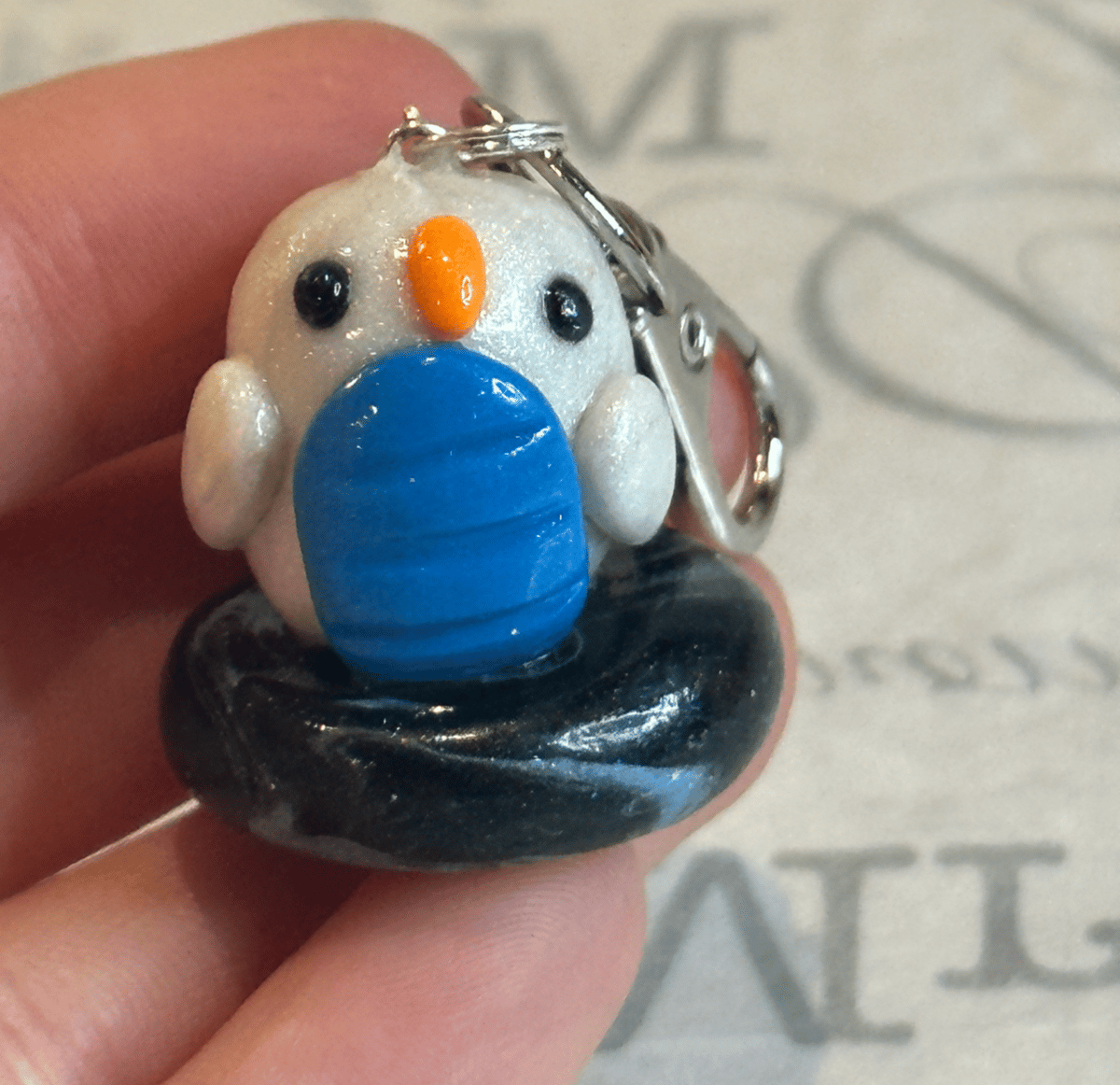 Image of Blue Bird Charm