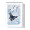 Blue Butterfly Greeting Card