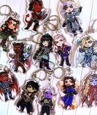 Image 1 of BG3 Keychain Charms!