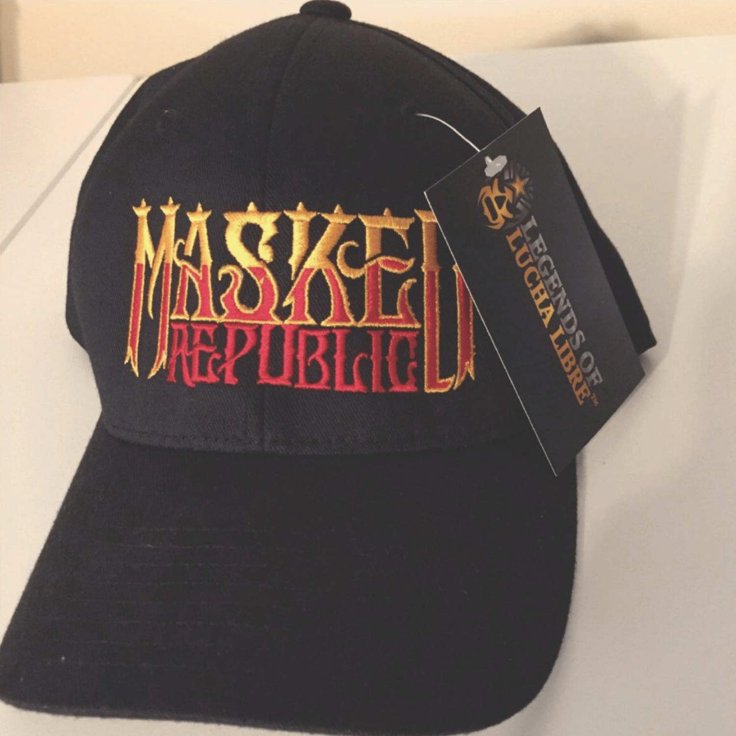 Image of Legends of Lucha Libre Brand - Masked Republic Logo Hat