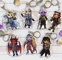 Image 5 of BG3 Keychain Charms!