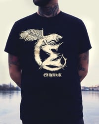 Image 1 of GRANDE CHIMÈRE // T-shirt noir 