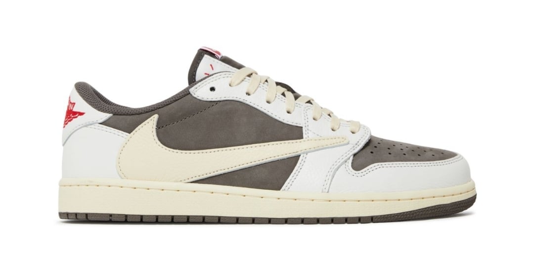 Image of 2022 Travis Scott Jordan 1 Low Reverse Mocha