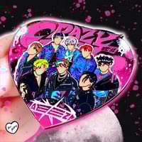 Image 2 of Crazy Form Heart Enamel Pin
