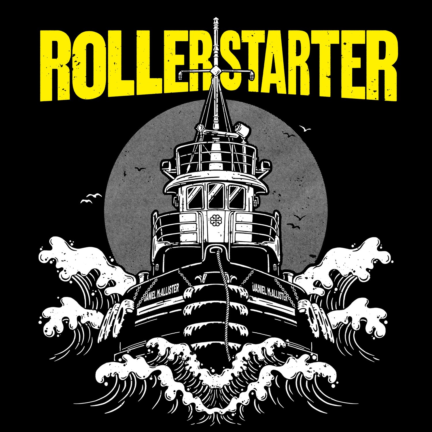 Image of Roller Starter " boat " T-shirt ( PRÉ VENTE / PRE SALE )