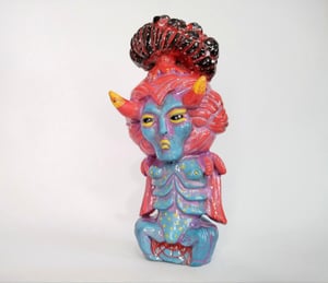 Image of THE SHE-BEAST one off ceramic figure