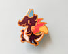 Polyamory (New Tricolor) Pride Dragon Enamel Pin