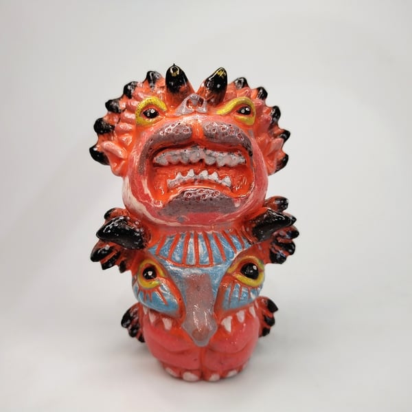 Image of THE SHE-BEAST ceramic one off figure 